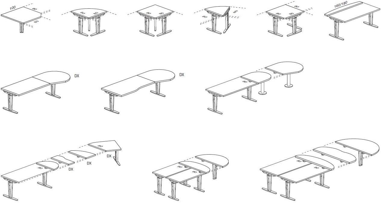 Archiutti стол письменный Kayo sun-id-1418111 - Вид №6