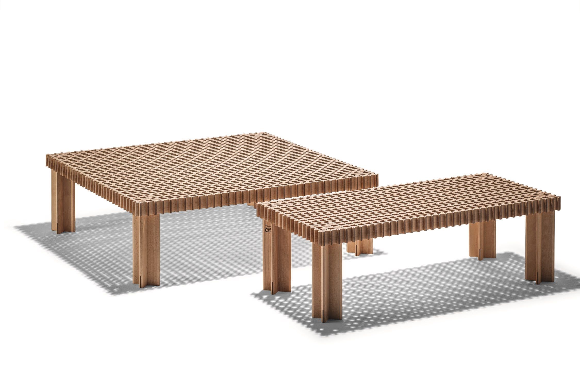 Прямоугольный журнальный столик из массива дерева Poltrona Frau коллекция-столы и стулья ARCH-00009627 - Вид №5