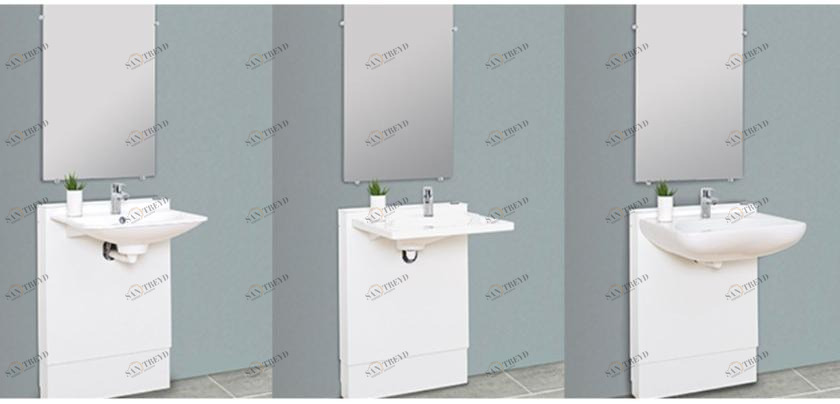 Подвесная раковина настенная овальная Ropox  белая sun-id-1374739