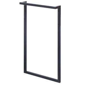 Кронштейн для тумбы с держателем 380x700 мм цвет чёрный