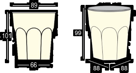 Plust Круглый яркий высокий стол Cubalibre sun-id-1498856 - Вид №2