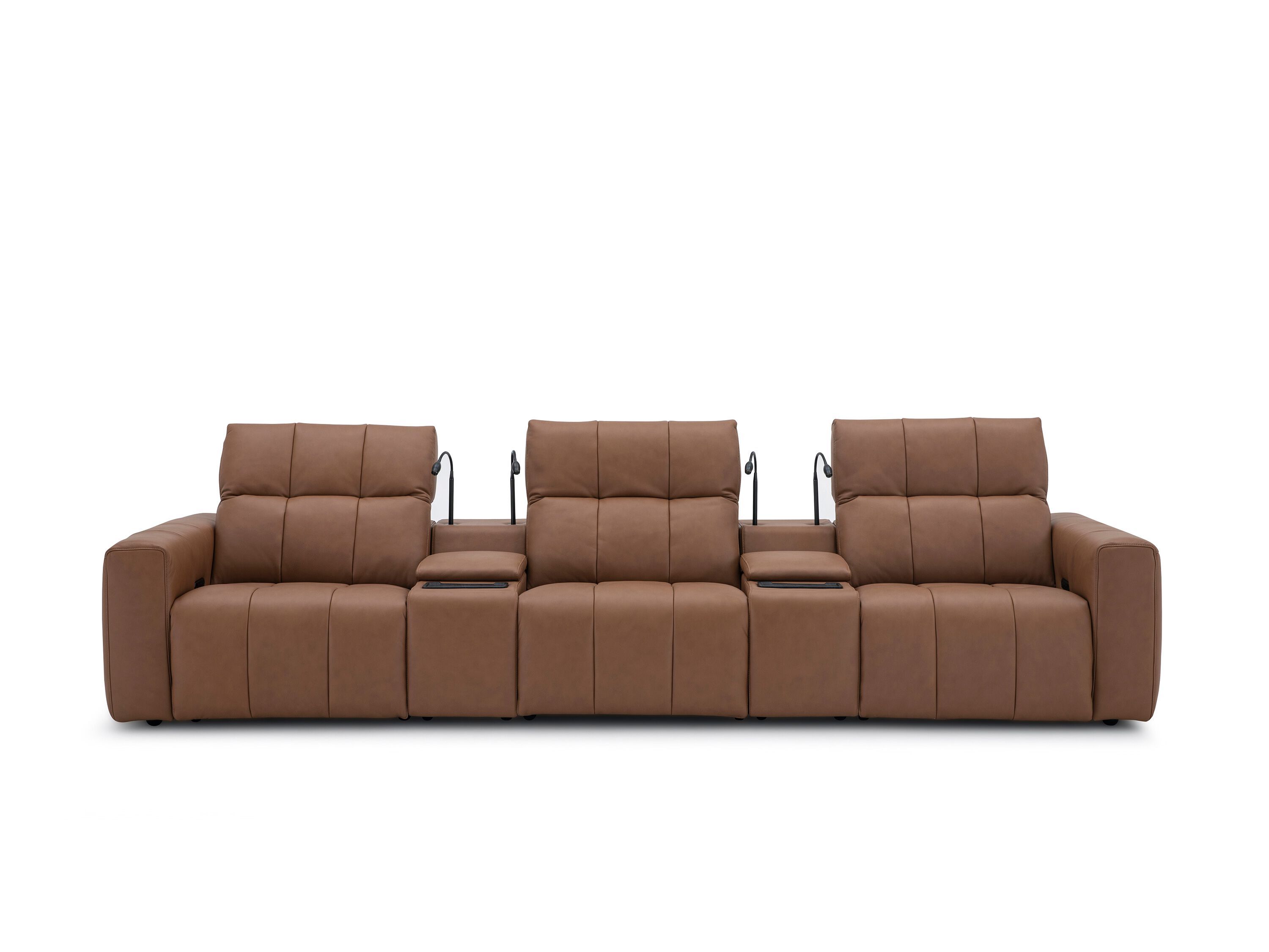 3-местный кожаный диван с откидной спинкой CAMPO DE' FIORI CDF819 ARCH-00116244