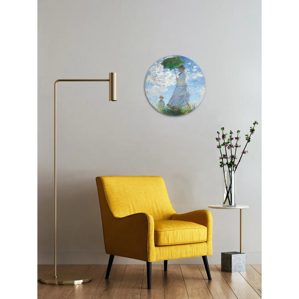 Картина на стекле Postermarket Дама с зонтиком 40x40 см STLM-2166636 - Вид №3