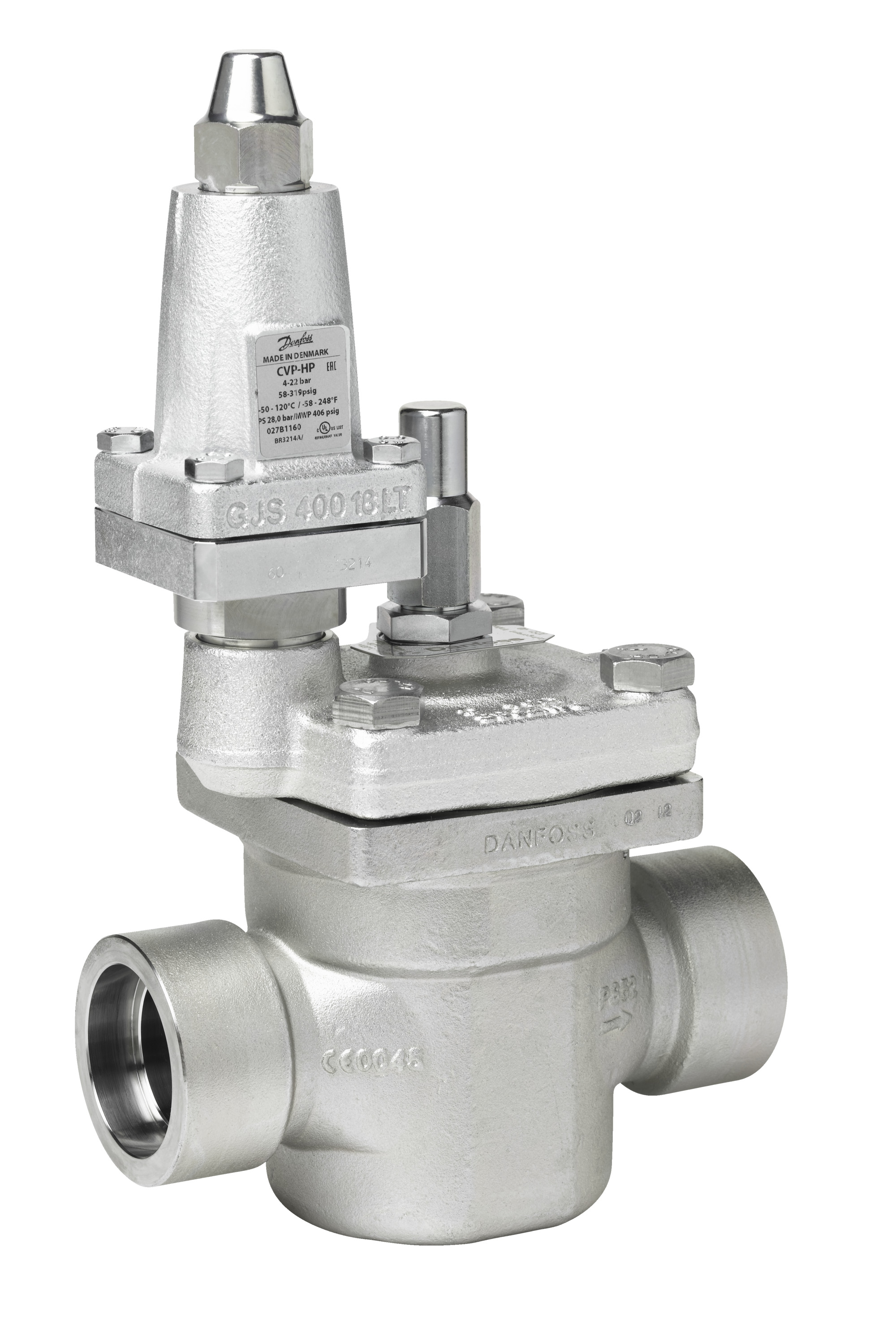 Danfoss ICS — сервоприводные клапаны с пилотным управлением ICS 25-5 (D 20) Клапан регулятор давл. 027H2028  - Вид №14