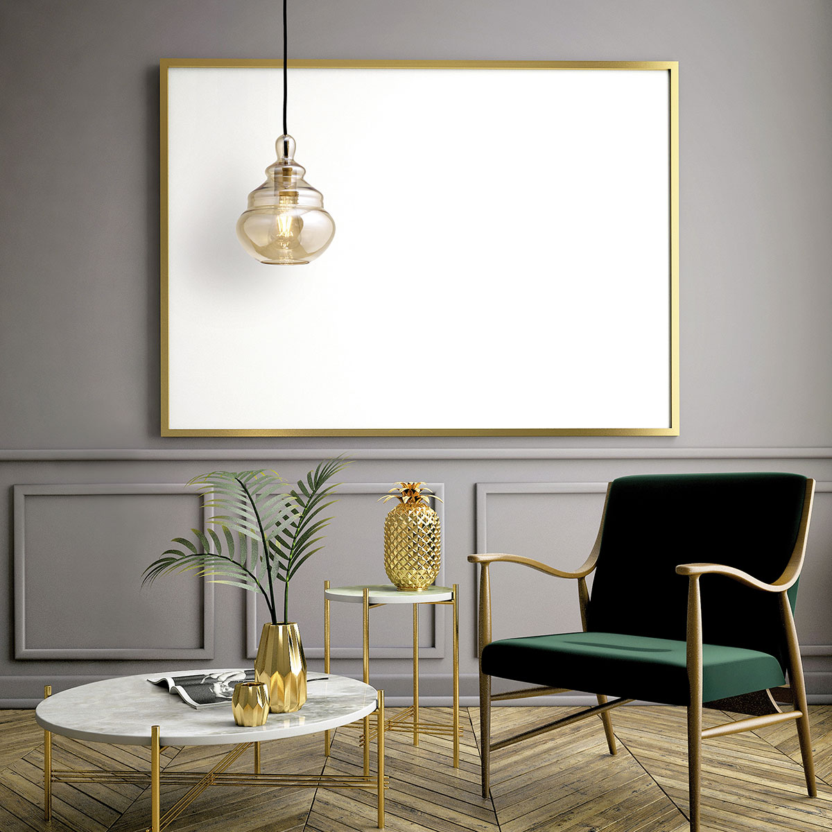 Miloox ADONE Подвесной светильник с медовым стеклянным диффузором  1744.15  - Вид №1