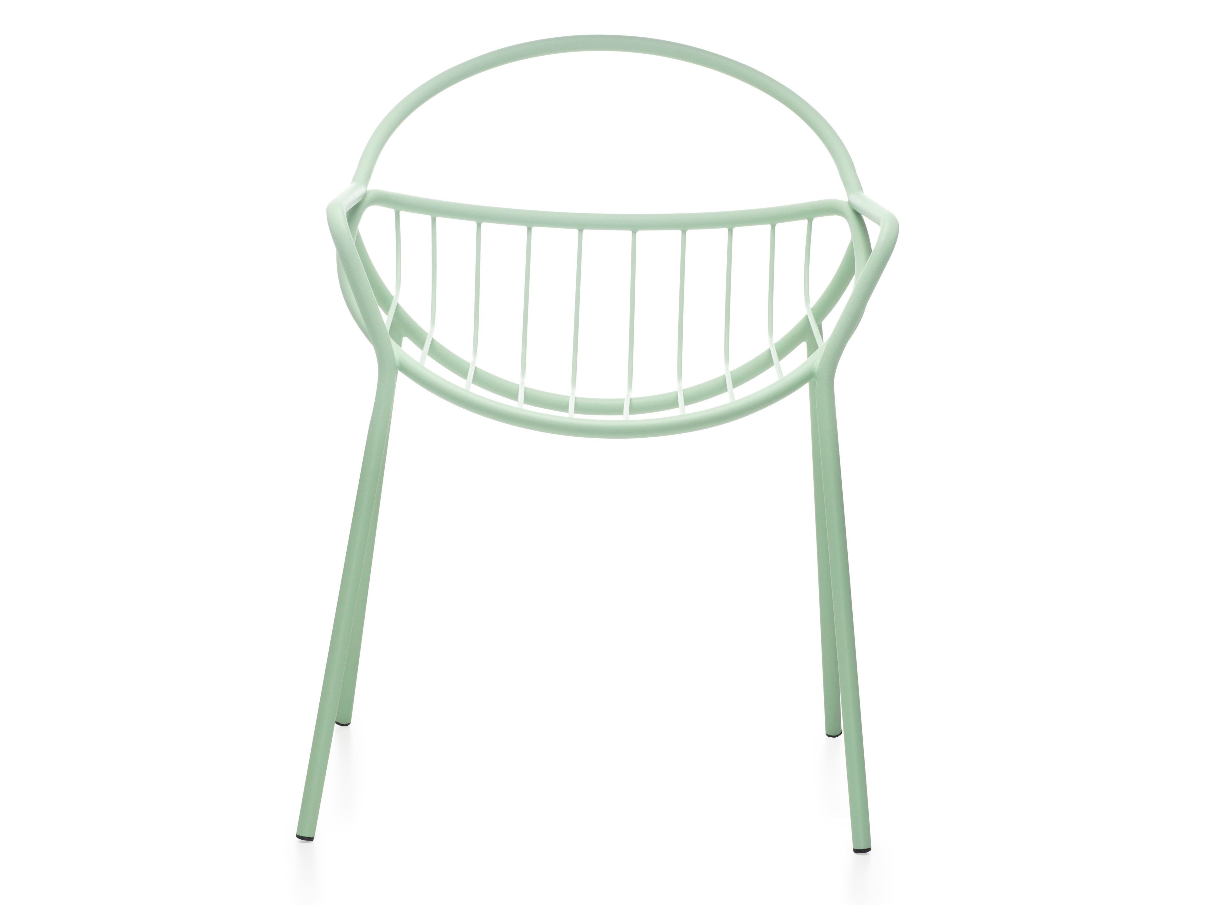 Стальной стул с порошковым покрытием с открытой спинкой Garda Furniture пузырь ARCH-00012461 - Вид №1