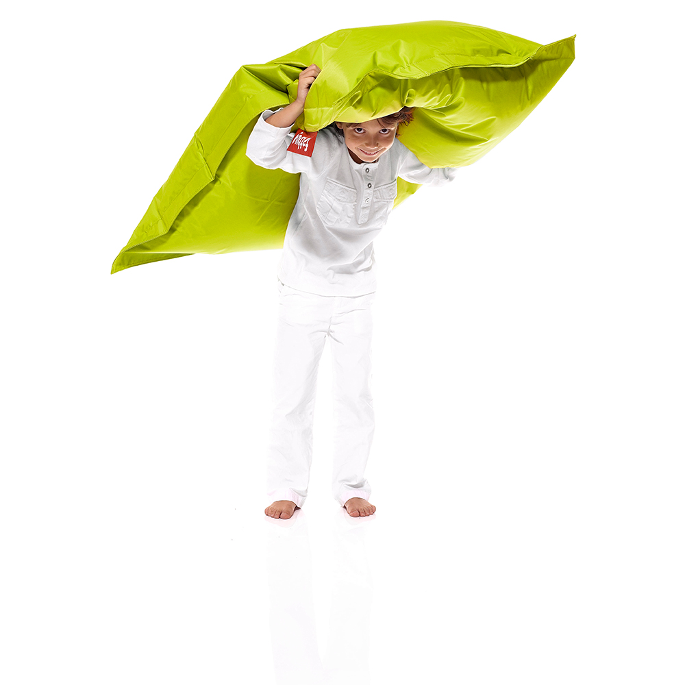 Кресло-мешок детское Fatboy Junior лимонно-зеленый меланж 102347 - Вид №1