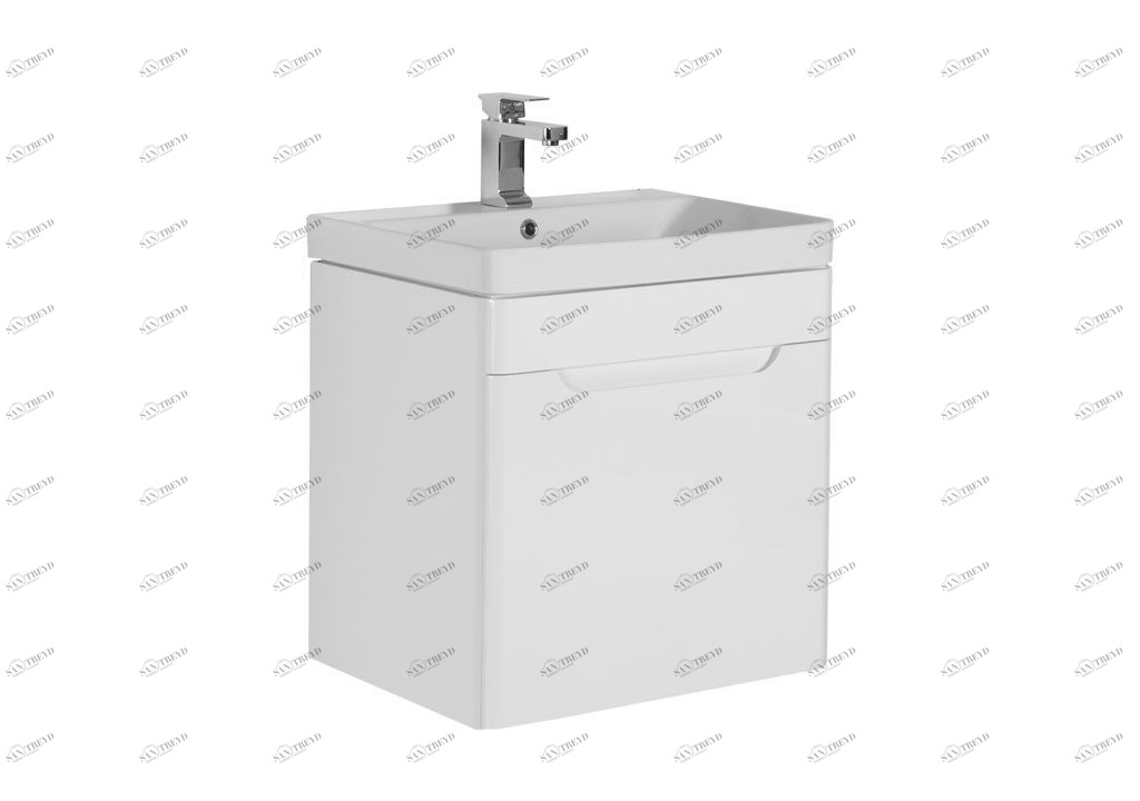 Тумба с раковиной Aquanet София 60 белый 0019695600182311