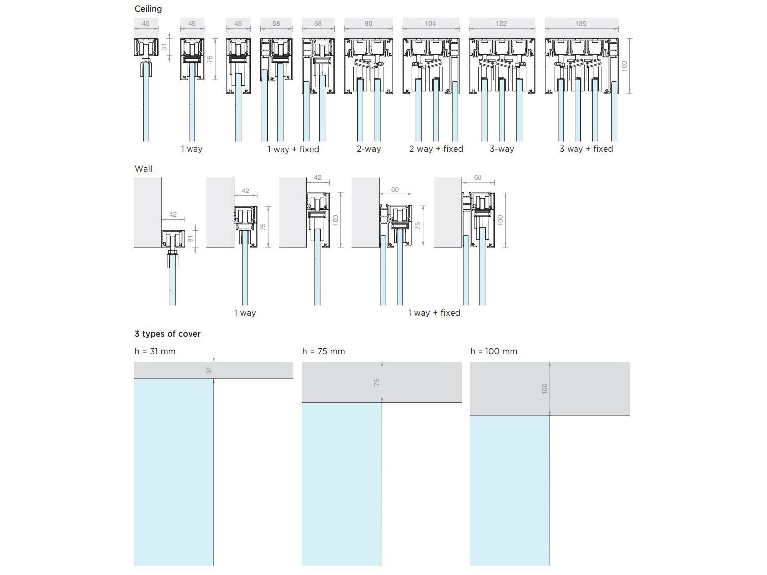 Алюминиевые и стеклянные раздвижные двери Saint-Gobain - Logli LM ARCH-00083785 - Вид №2