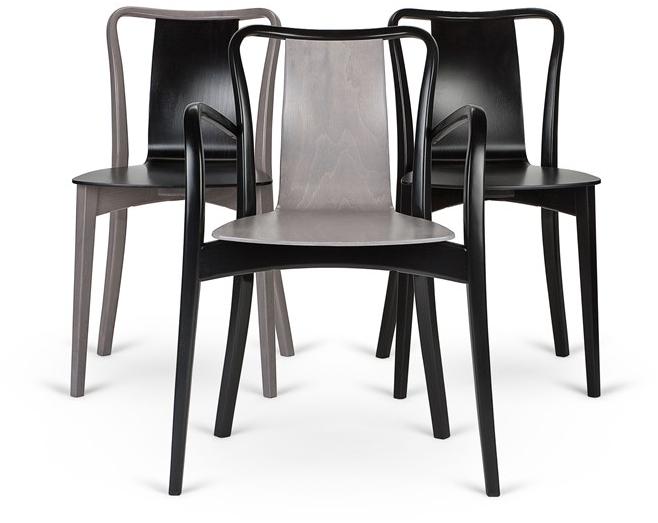 Paged Штабелируемый стул из бука с подлокотниками sun-id-1415253 - Вид №3