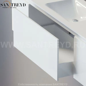 EVOLUZIONE Выдвижной ящик с белой фронтовой панелью. Цена в данной композиции указана за 2 позиции. AEVOM17010E