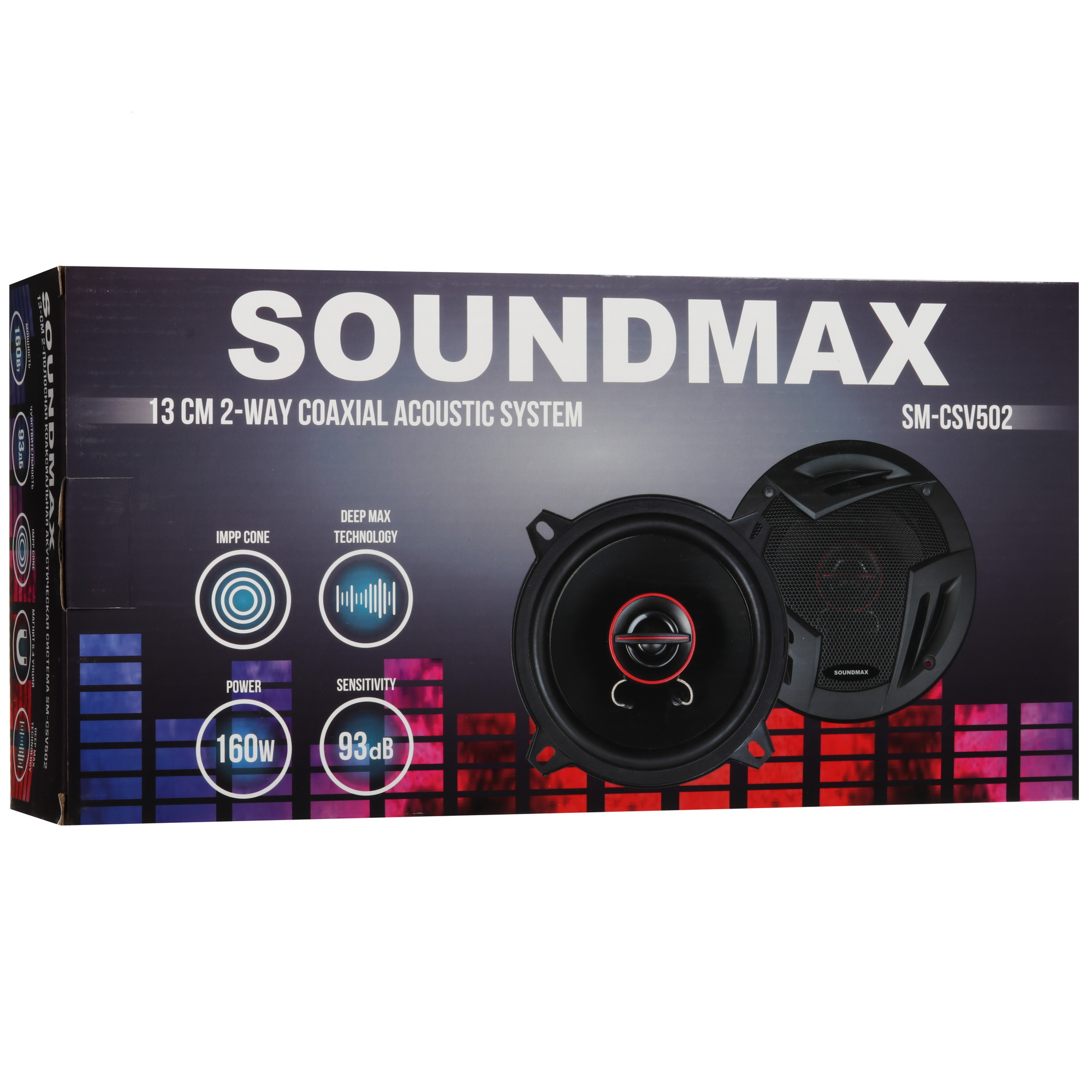 9121128 Коаксиальная акустическая система Soundmax SM-CSV502 STDN-0110194 - Вид №6