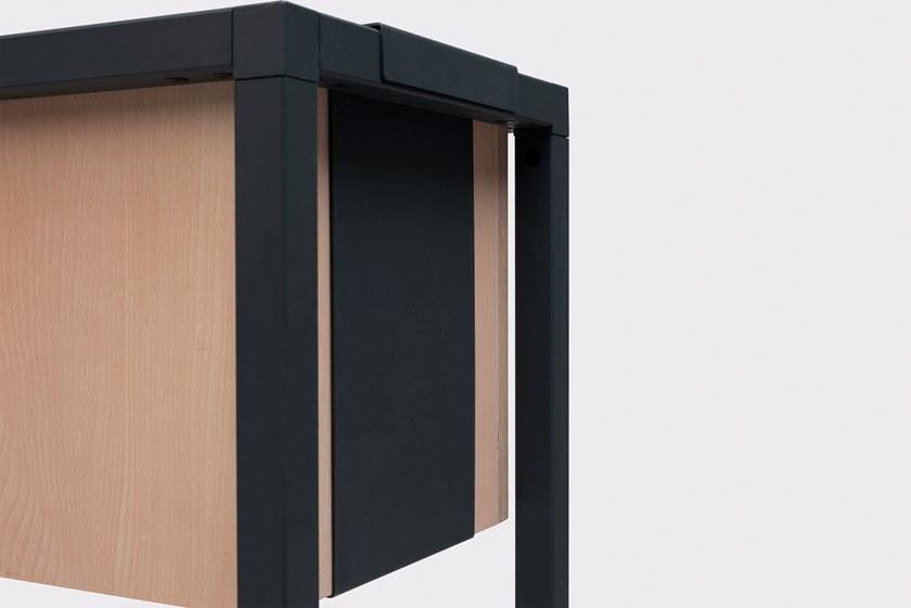 ONDARRETA Модульная прямоугольная кашпо металлическая Dry sun-id-1379690 - Вид №3