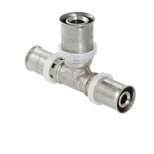 VTm.231.N.323226 Пресс-фитинг – тройник Valtec 32 х 32 х 26 мм