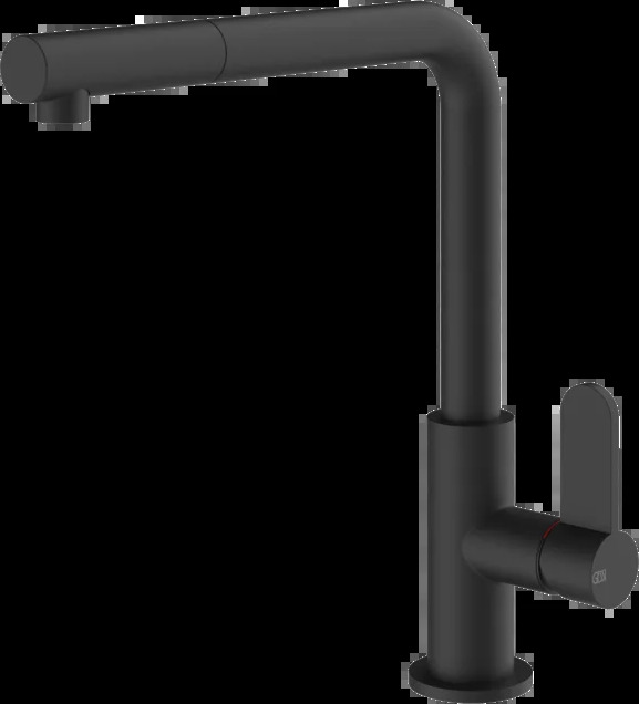 Смеситель для раковины 50103 299 Gessi Helium МАТОВО-ЧЕРНЫЙ