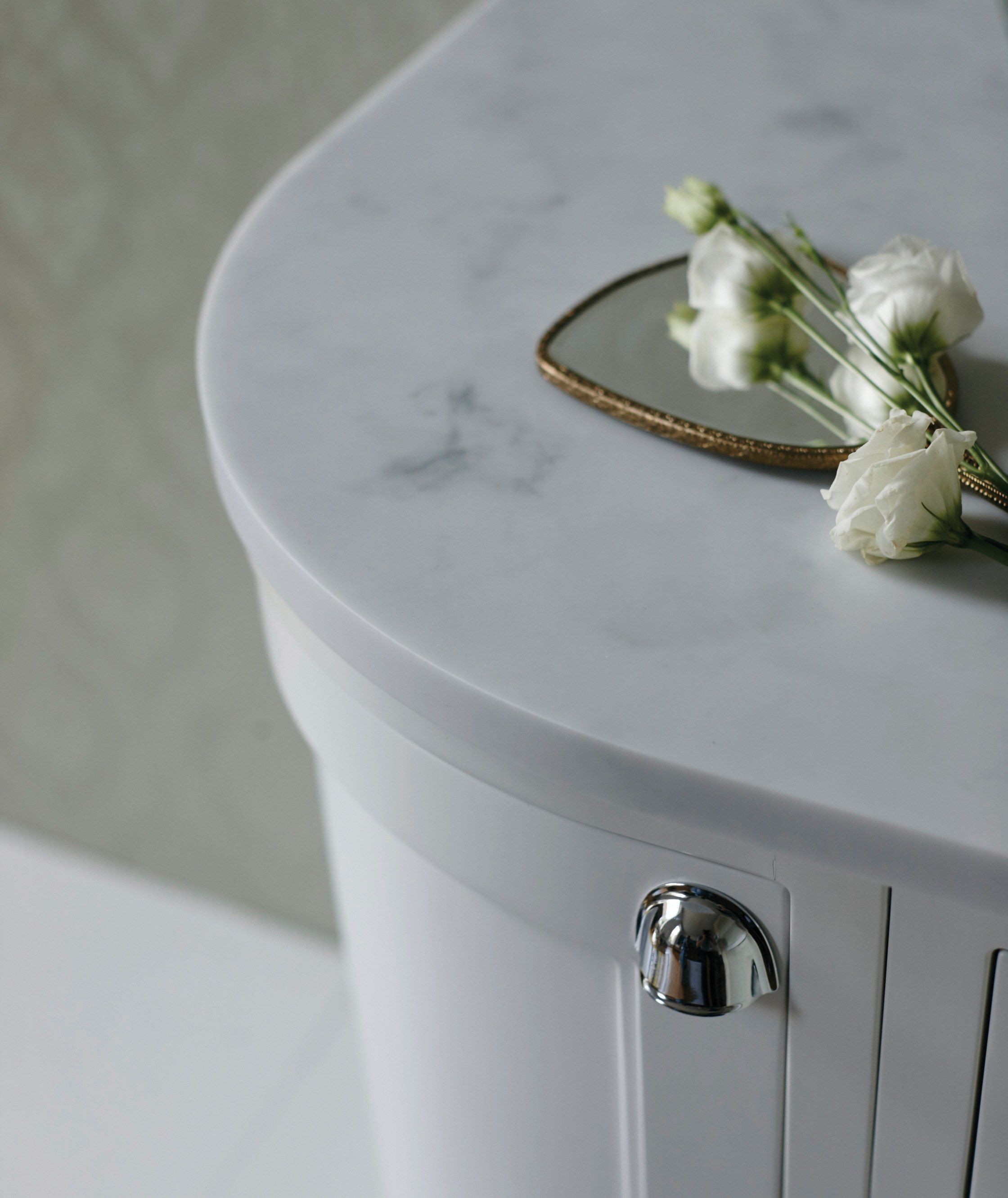 Деревянный угловой умывальник с дверцами Burlington MINERVA ARCH-00071219 - Вид №3