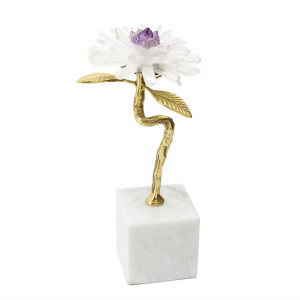 600948-10 ABHIKA ЦВЕТОК ЛИКСУС WHITE