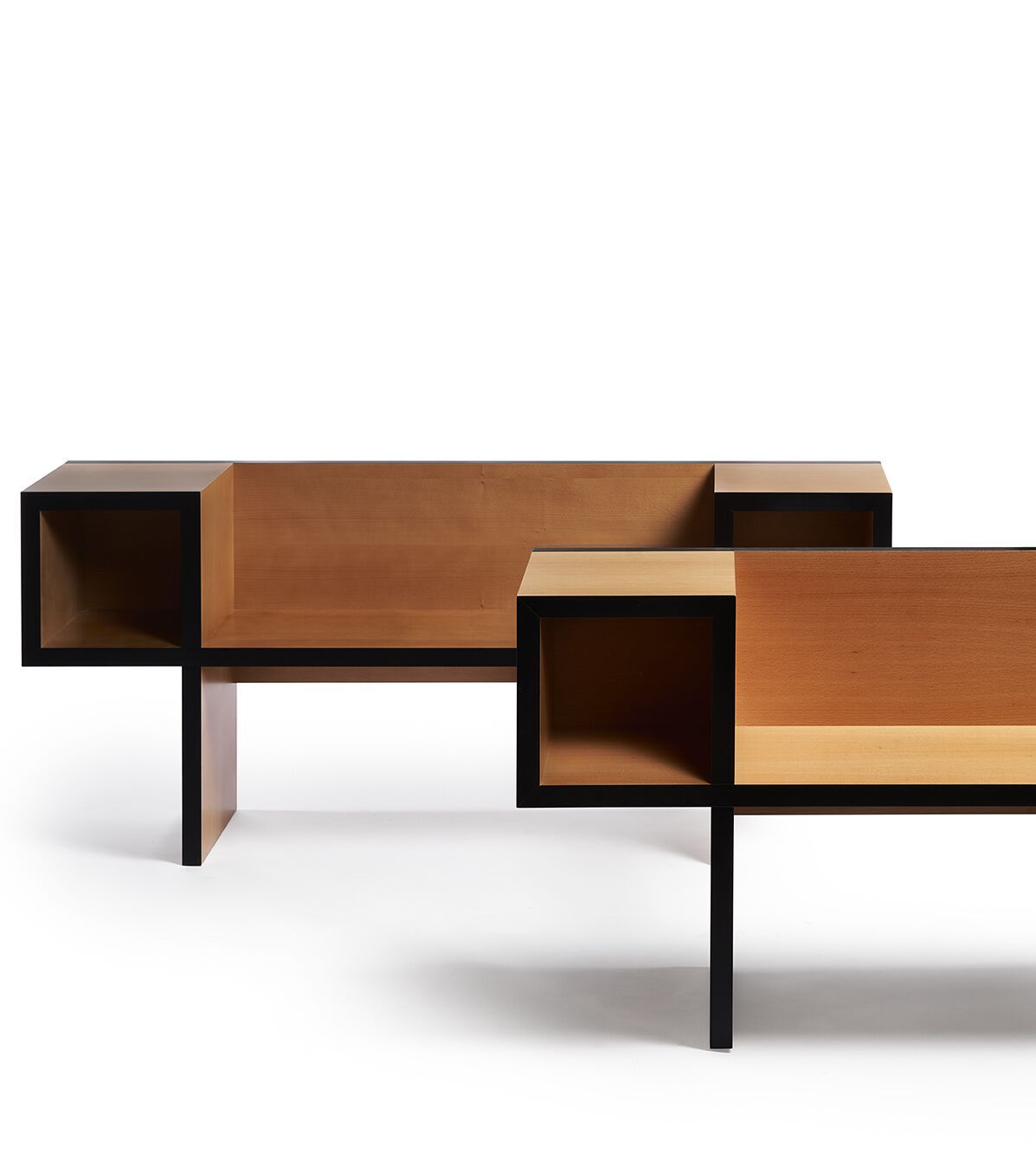 Скамейка из бука со спинкой Poltronova Кантон ARCH-00101845 - Вид №2