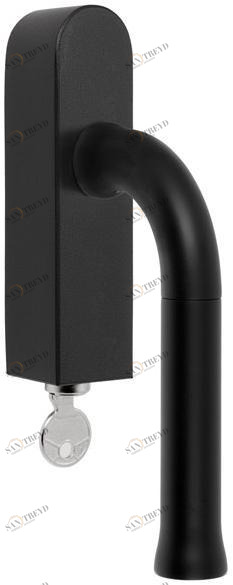 Formani Оконная ручка с замком на розетке Nour Ev101-dlock-o