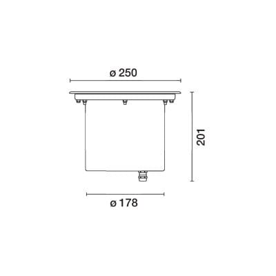 Из нержавеющей стали напольные светодиодные карты iGuzzini Light Up ARCH-00106779 - Вид №7