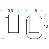 PAN PAR00030 TITUS настенный 108107 - Вид №1