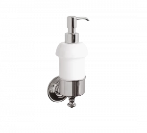 Gentry Home Настенный керамический подстаканник Sun Хром GH101691