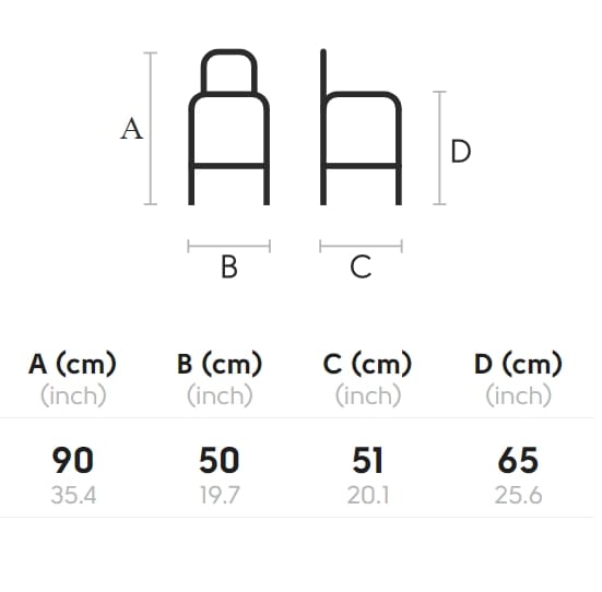 Металлический стул с кожаным сиденьем Midj ARCH-00080469 - Вид №2