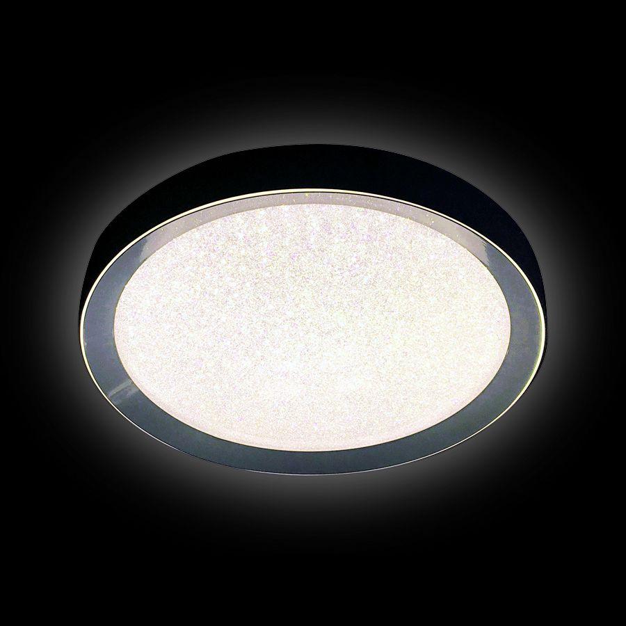 Потолочный светодиодный светильник Ambrella light Orbital Crystal Sand FS1214 WH/WH 96W+31W D650 AMBRELLA LIGHT ORBITAL CRYSTAL SAND 223529 Белый;серый  - Вид №3