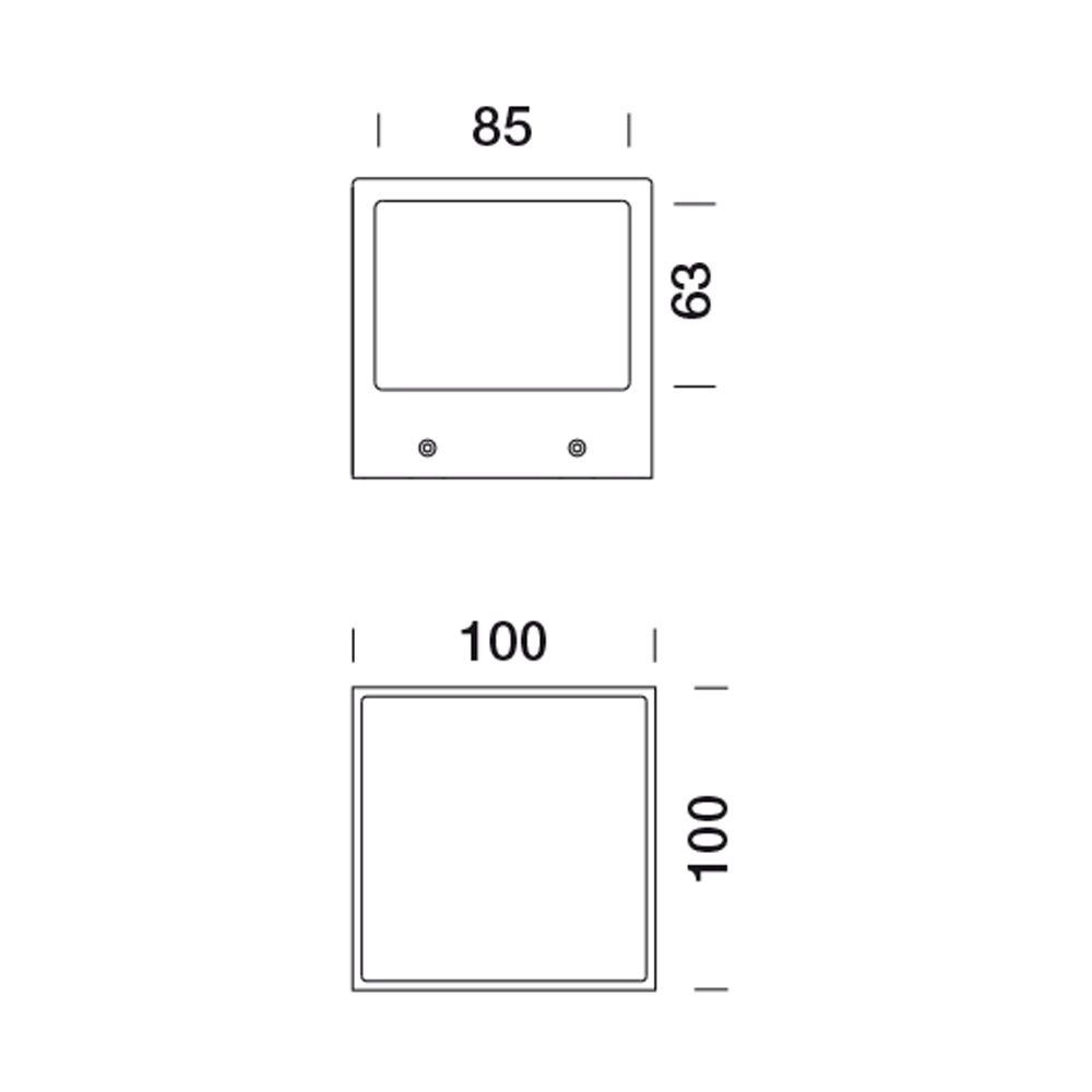 1011611 Подсветка стены Platek MINI ONE Applique  MINI ONE Applique - 1 LED 3000K 1 Opening  - Вид №6