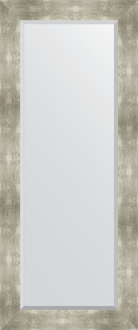 BY 1170 Зеркало с фацетом в багетной раме - алюминий 90 mm EVOFORM Exclusive