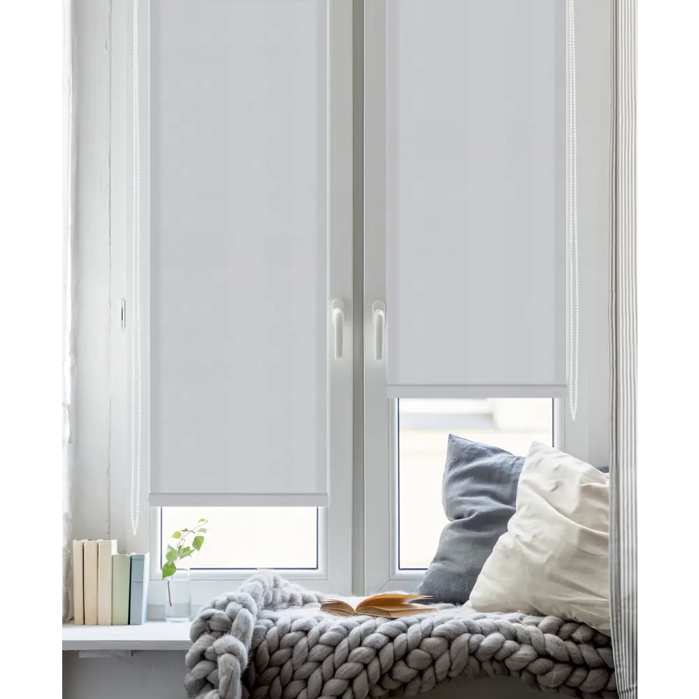 Штора рулонная Inspire Шантунг 70x160 см серая 82807437 STLM-2189618 - Вид №5
