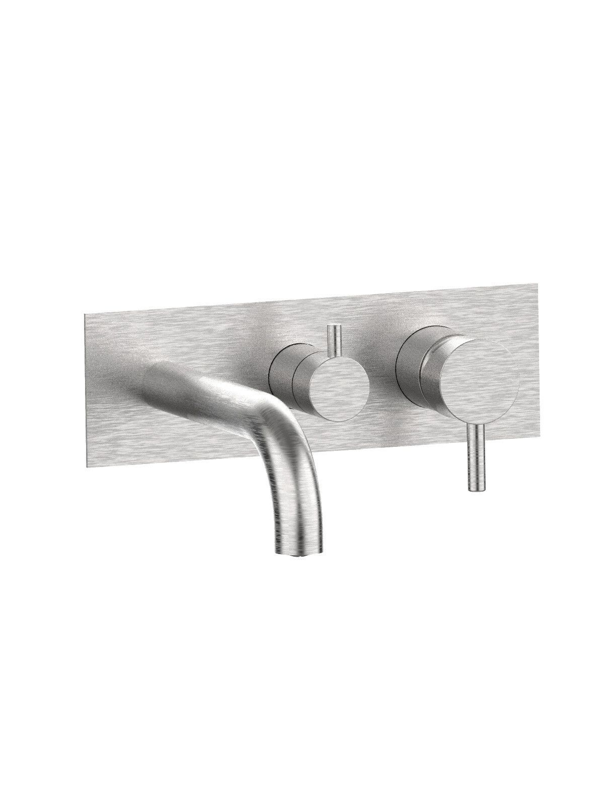 Однорычажный настенный смеситель для ванны с плитой Rubinetterie Frattini отдельная эстетика ARCH-00089970 - Вид №18
