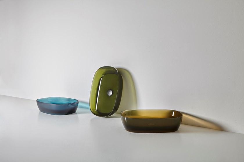 Sensoc Накладная раковина на столешницу  овальная Antoniolupi  - Вид №2