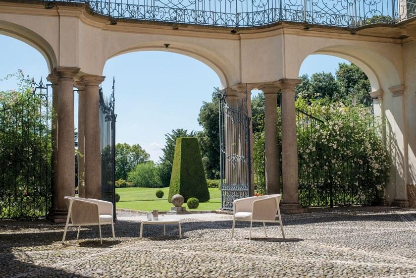 emu Кресло для отдыха из алюминия и плетеной веревки Carousel 1216 - Вид №7