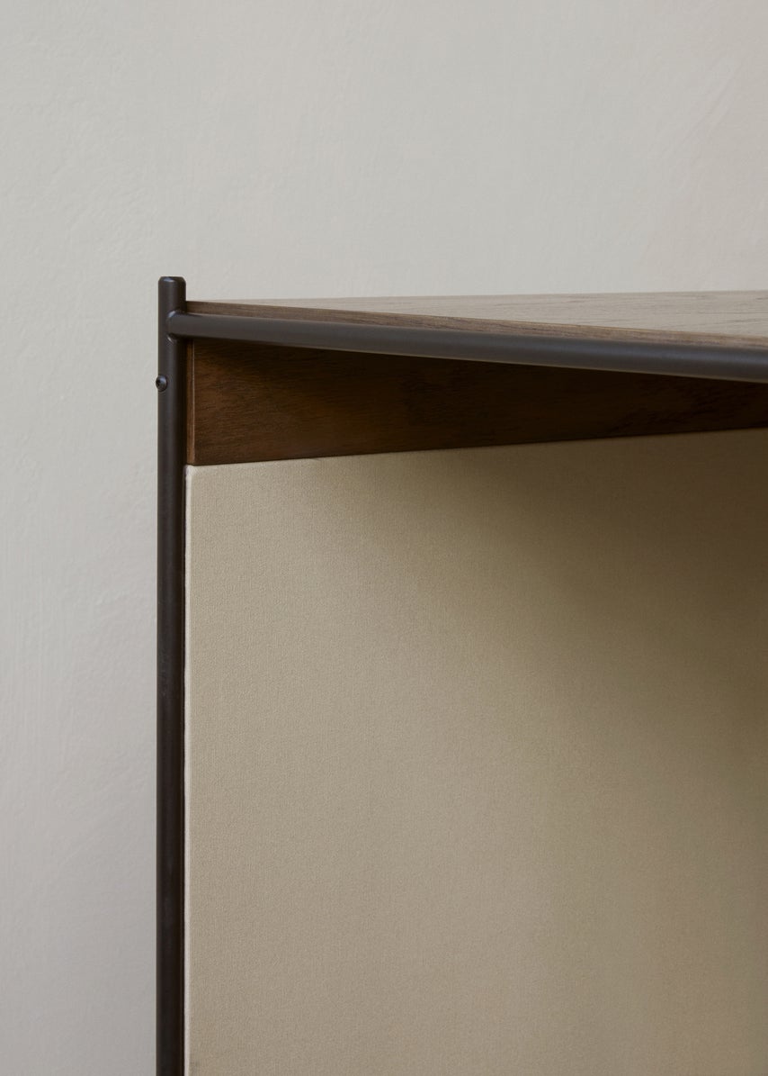 5709262068029 Zet Storage System, 60 дюймов, задняя панель и полка для журналов LuceLight  - Вид №11