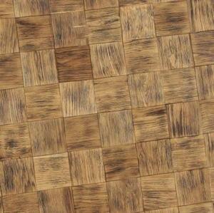 Мозаика и 3D панели из дерева Tarsi 3D Капа 10х10 Дуб 3д (мозаика панели), брашированная (3Д (мозаика панели), Брашированная) 300х300 мм.