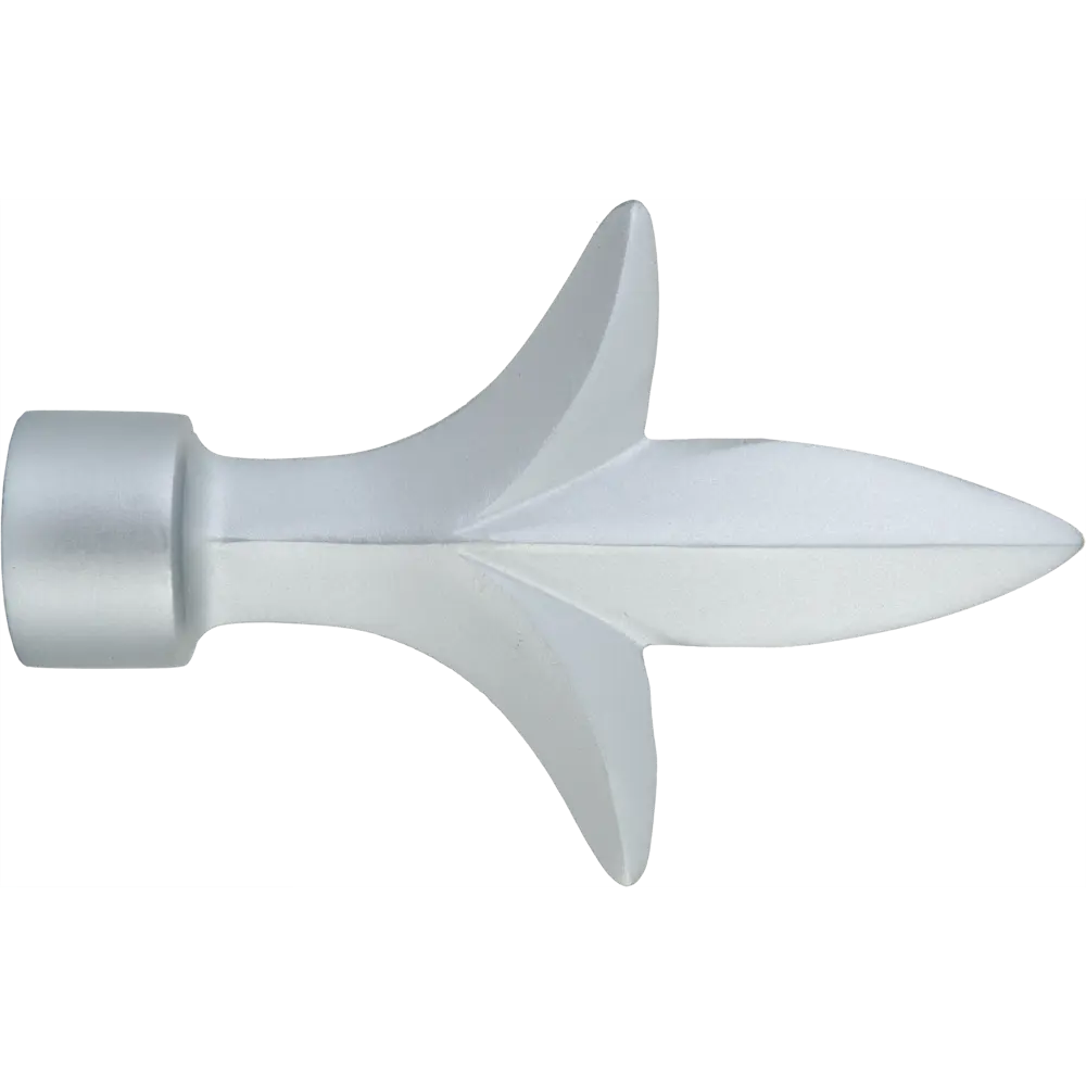 Наконечник Orbis Лотос, металл, цвет серебро, 10 см STLM-2152858