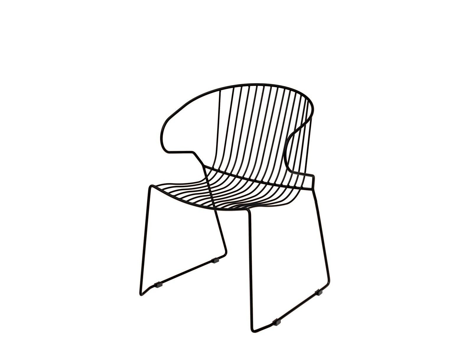 Штабелируемый стальной стул с подлокотниками iSimar Bolonia ARCH-00107047 - Вид №80