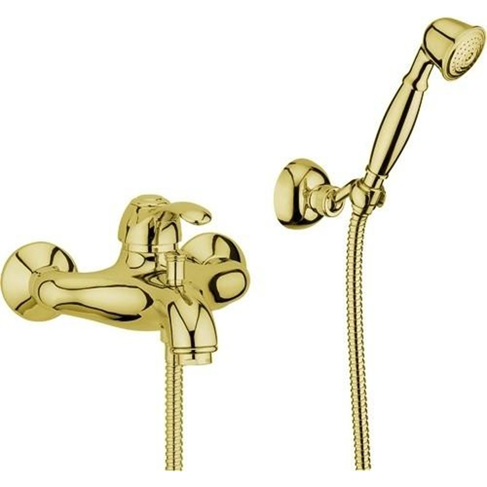 AU850101010(153) Смеситель для ванны и душа , золото Webert Aurora