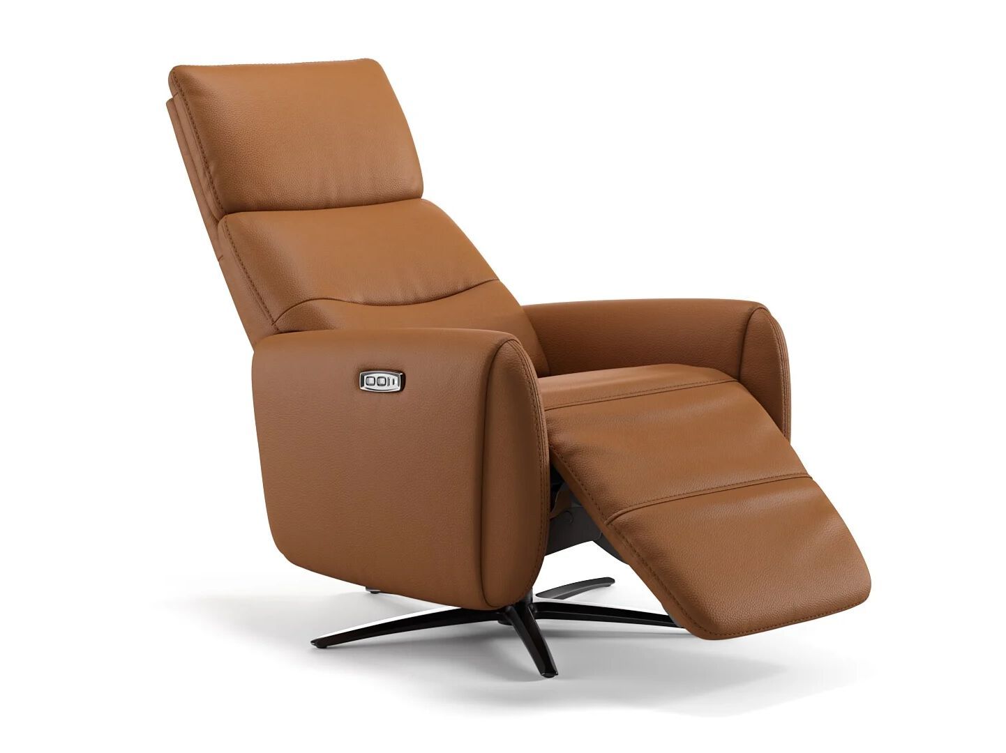 Кожаное кресло с подставкой для ног Sofanella Римини ARCH-00137315