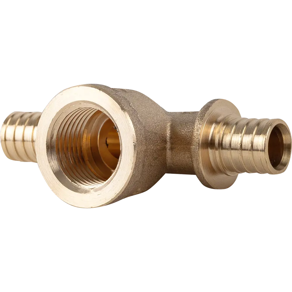 Тройник аксиальный PRO AQUA для теплого пола 16×1/2×16 мм 82148947 STLM-0020376 - Вид №2