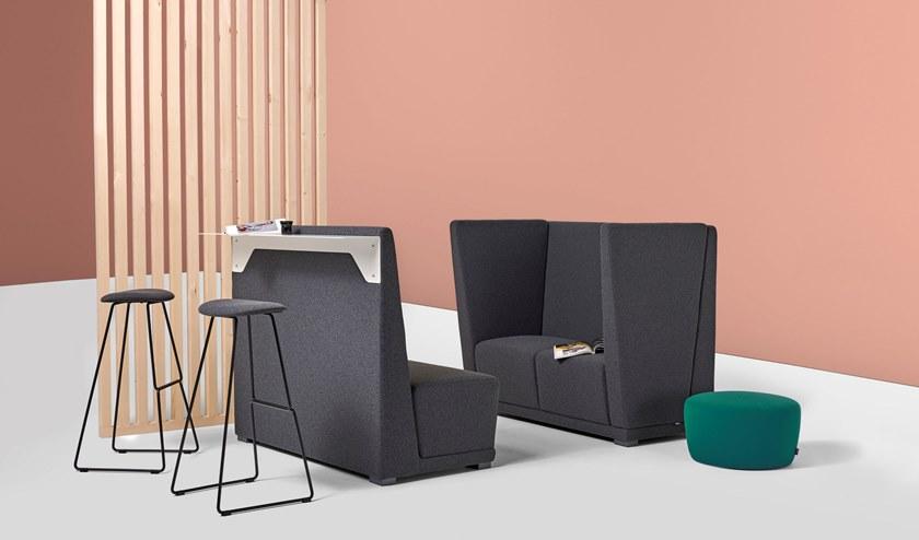 Diemme 2-х местный тканевый диван с высокой спинкой Circuit sun-id-1490813 - Вид №5