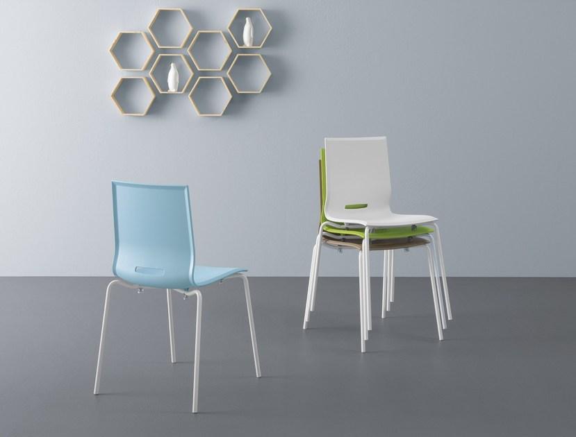 Pointhouse Штабелируемый стул из полипропилена sun-id-1430874 - Вид №2