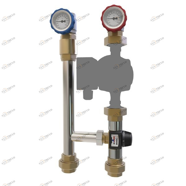 Купить Насосно-смесительный модуль МКTE DN25, Proxytherm, без насоса Прокситерм МКTEDN25