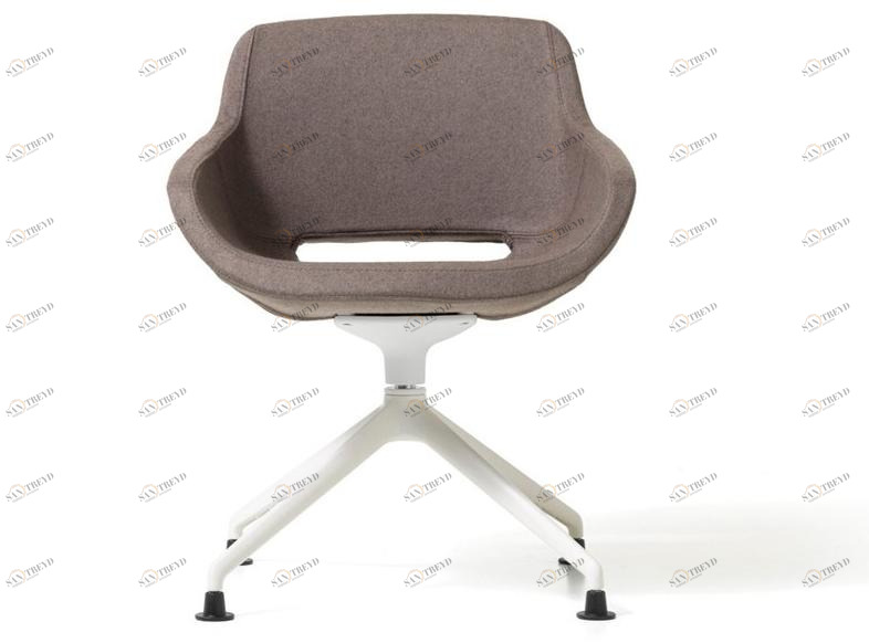 Diemme Стул на козелке из ткани с подлокотниками Clea plus sun-id-1374580