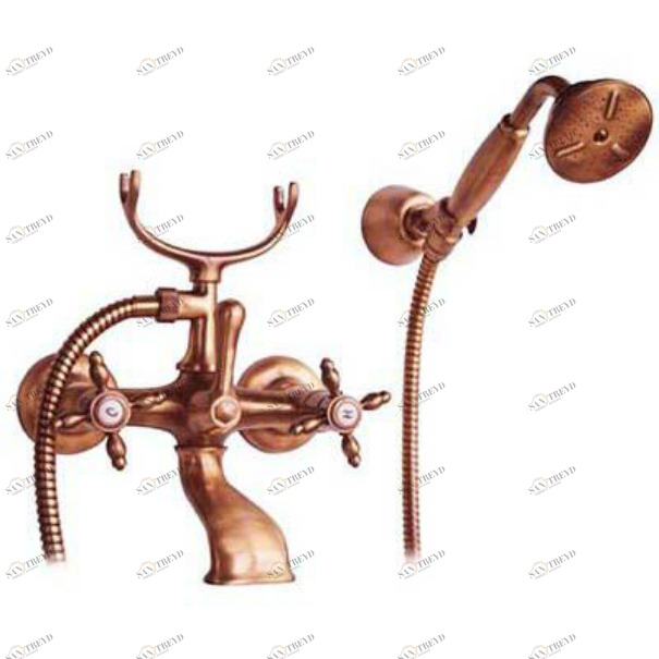 Смеситель MIGLIORE Princeton ML.PRN-802.RA для ванны/душа - медь 