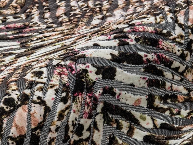 Aldeco Разноцветная обивочная ткань Bloom sun-id-1443608