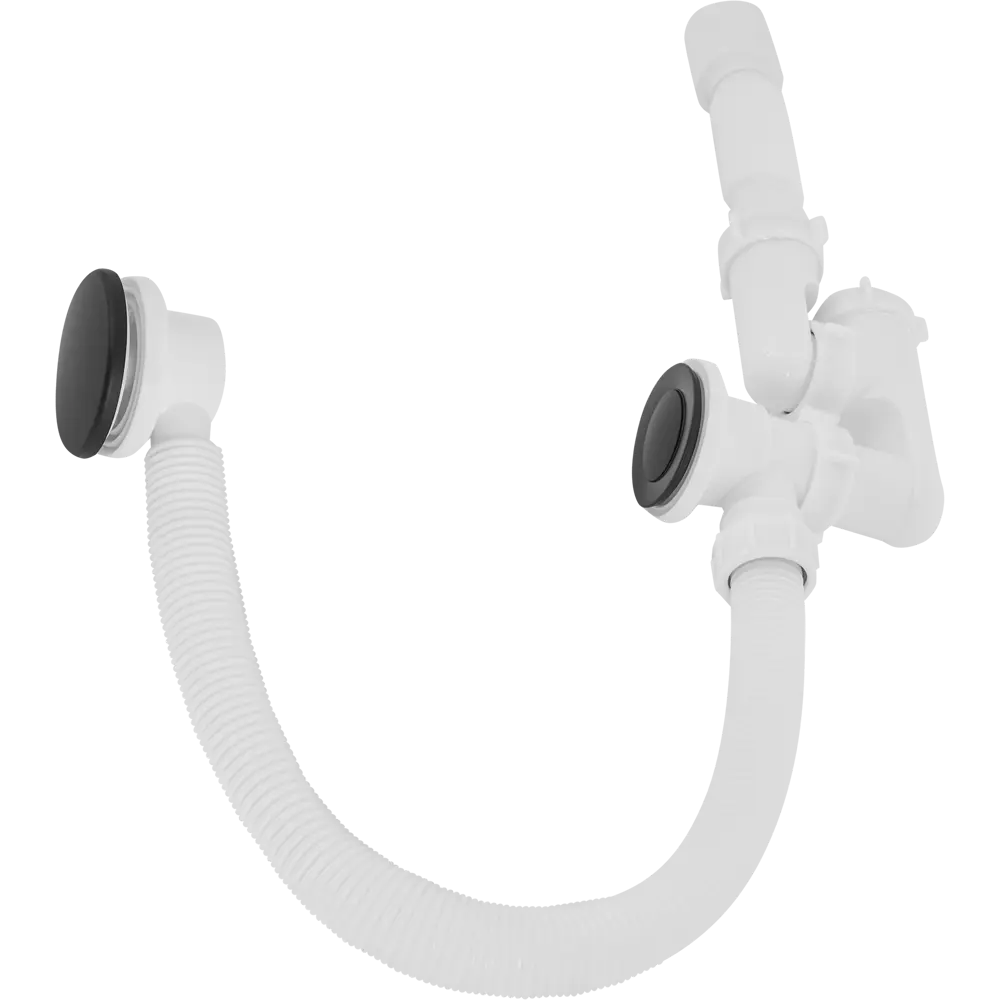 Сифон для ванны Ани Пласт с выпуском 230 мм ø70 мм клик-клак STLM-2106733