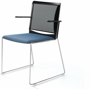 IBEBI Стул-санки штабелируемый с подлокотниками Multi