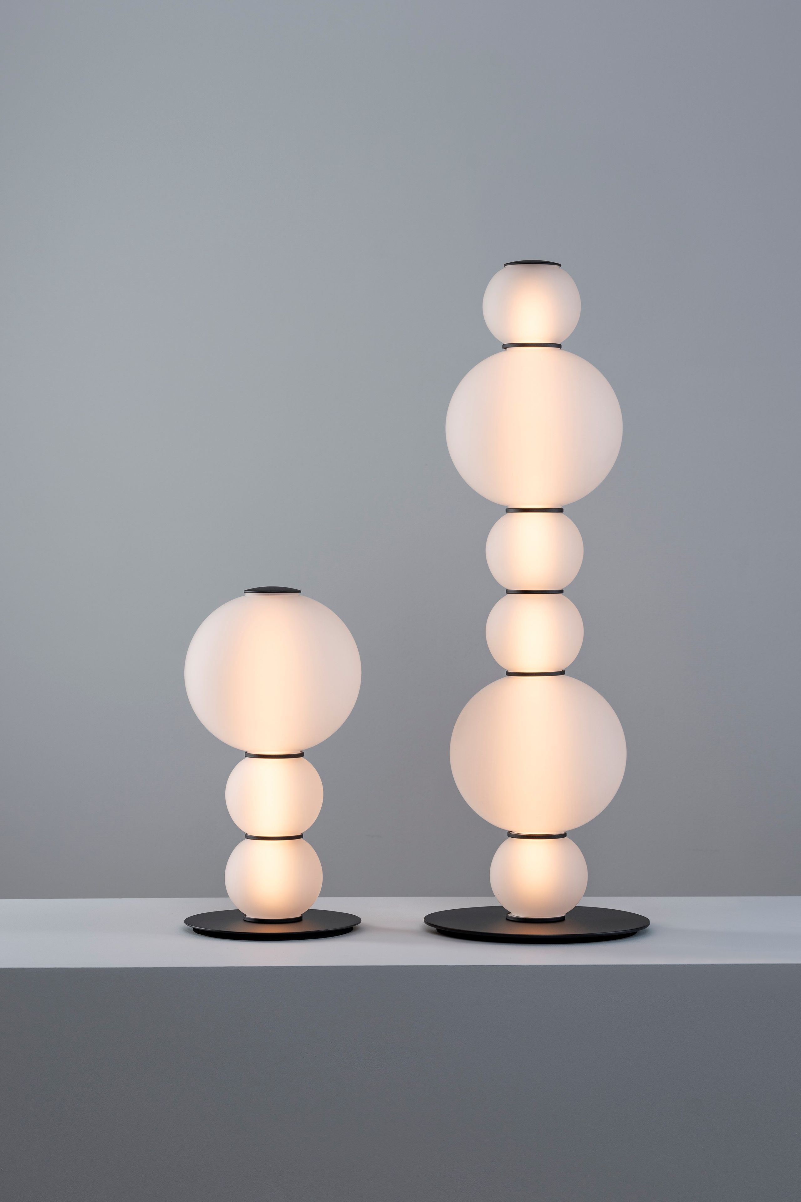 Стеклянная светодиодная настольная лампа Formagenda ARCH-00028425 - Вид №13